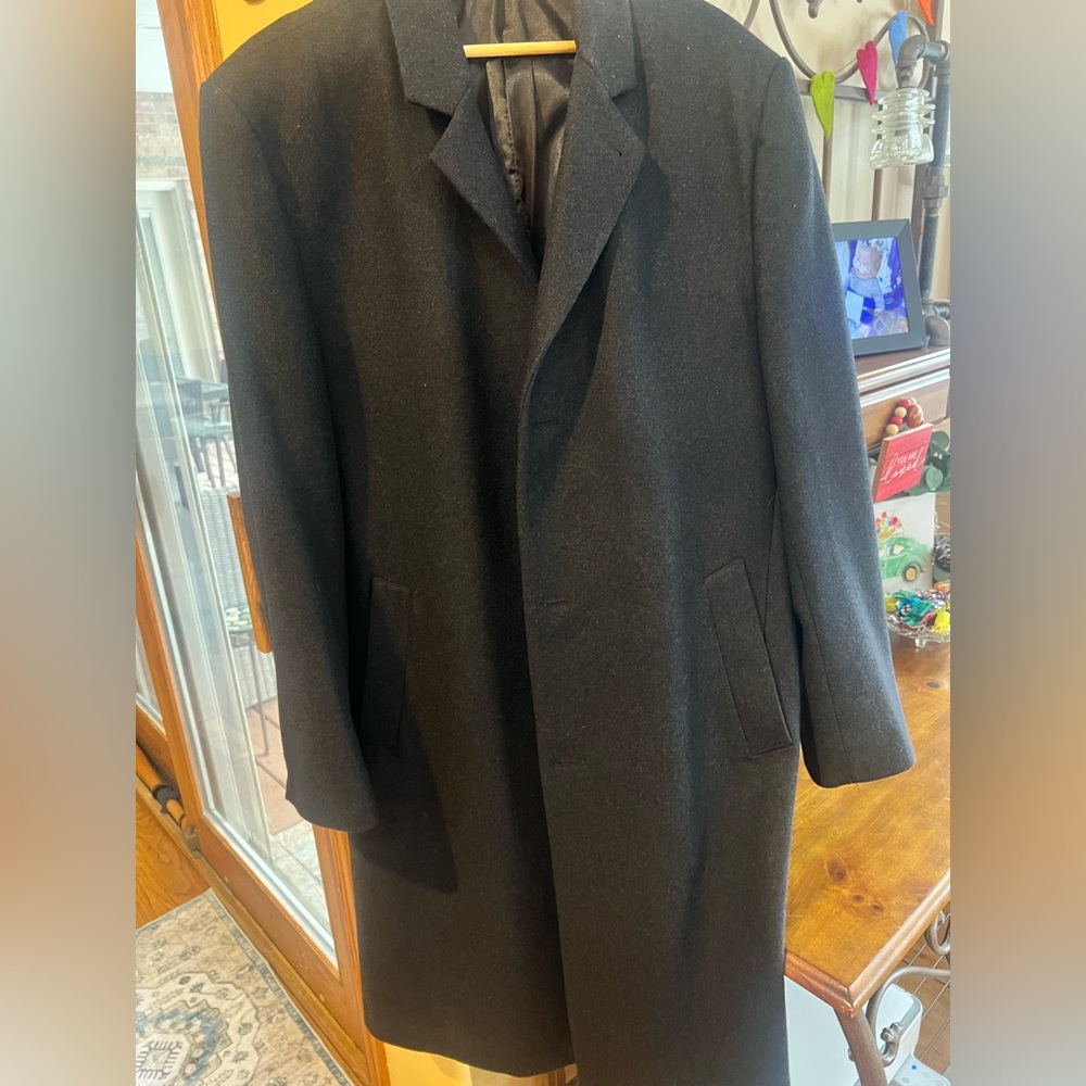 London Fog men’s xxl wool dress coat